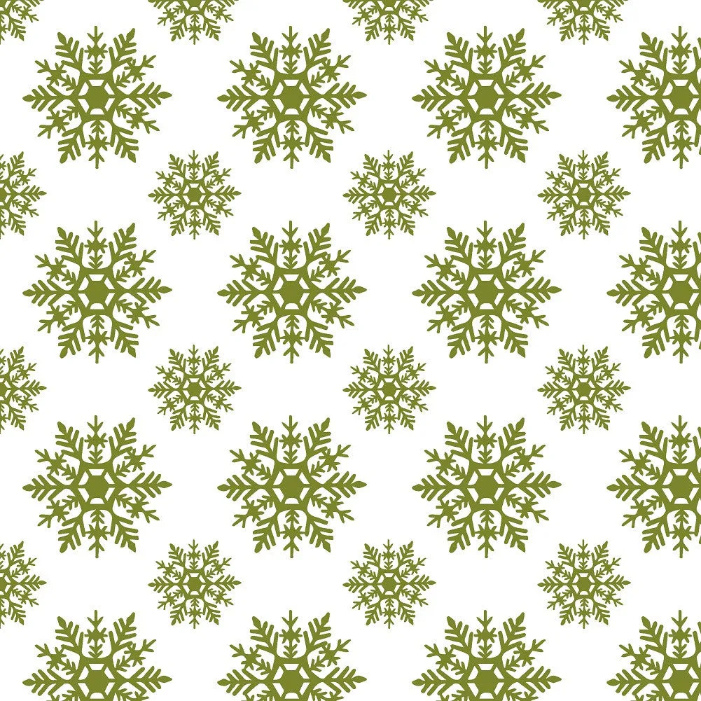 Snowflakes Adhesive Vinyl Sheet