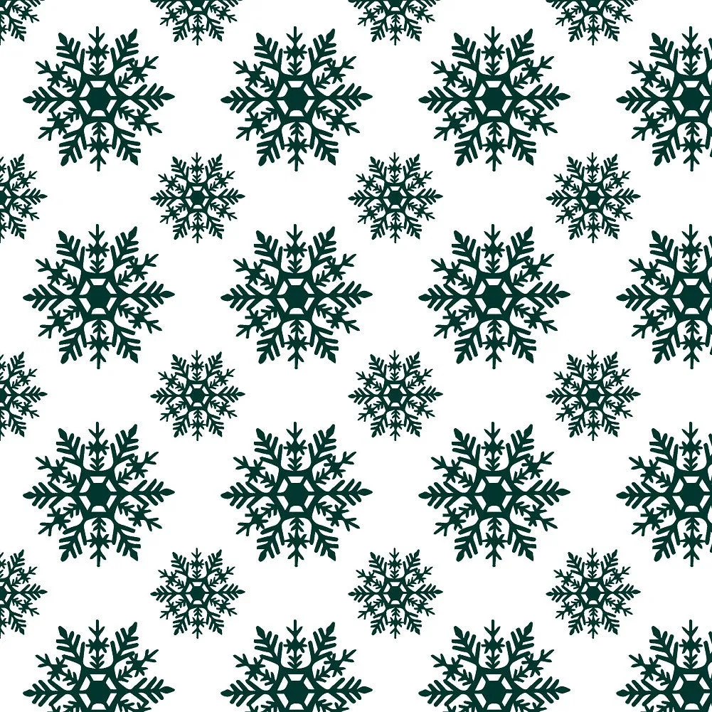 Snowflakes Adhesive Vinyl Sheet