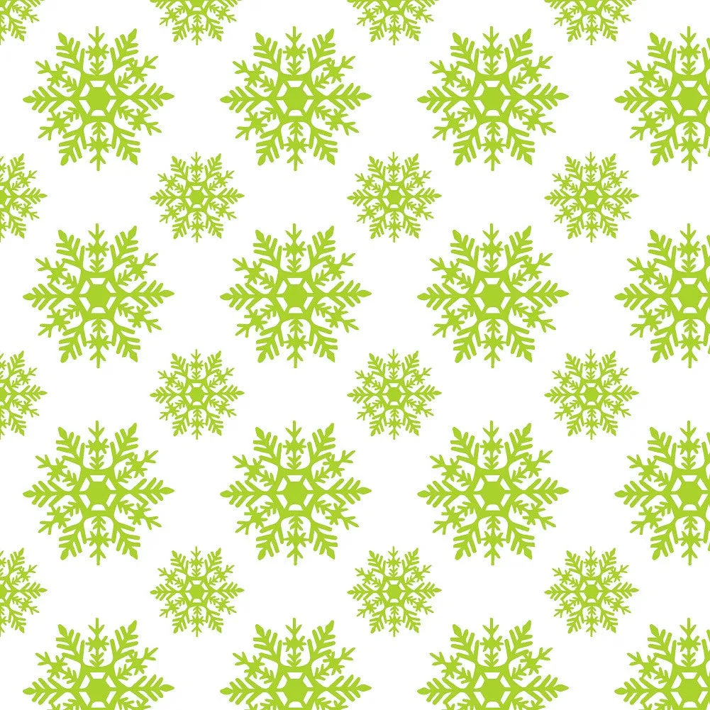 Snowflakes Adhesive Vinyl Sheet
