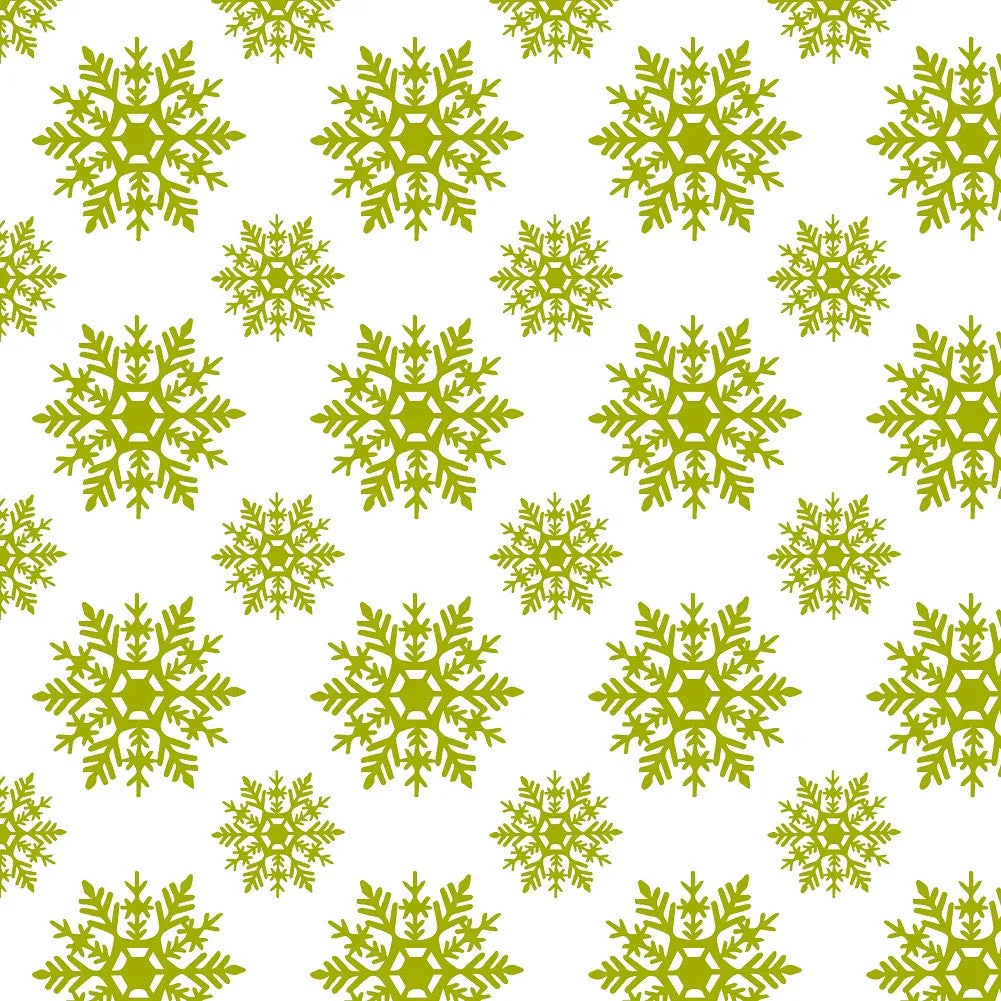 Snowflakes Adhesive Vinyl Sheet