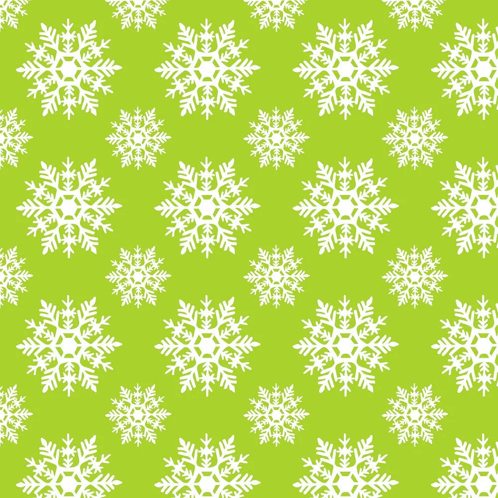 Snowflakes Adhesive Vinyl Sheet