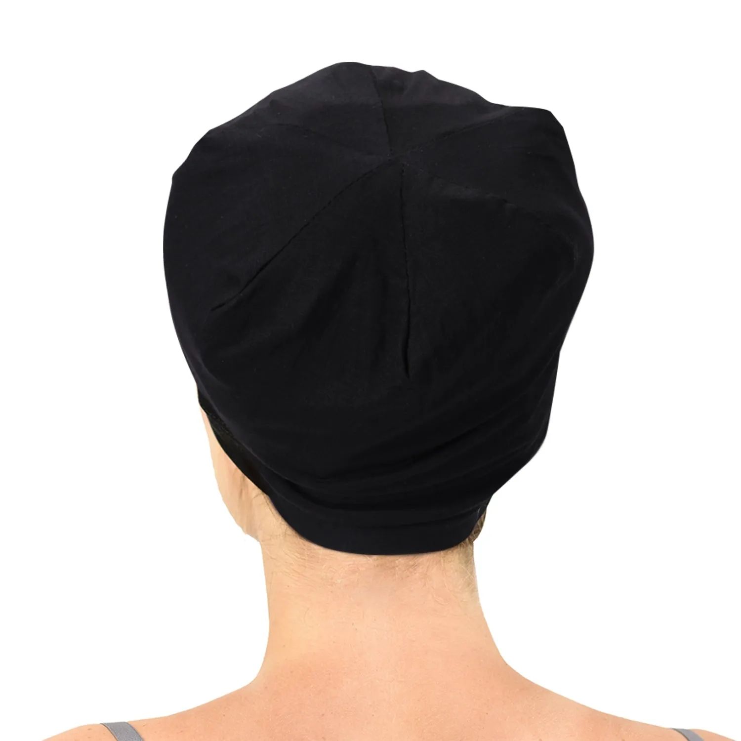 SoftJASGOOD  Cotton Sleep Cap for Women Beanie Hat Night Cap Fashion Slouchy Beanie Headwraps