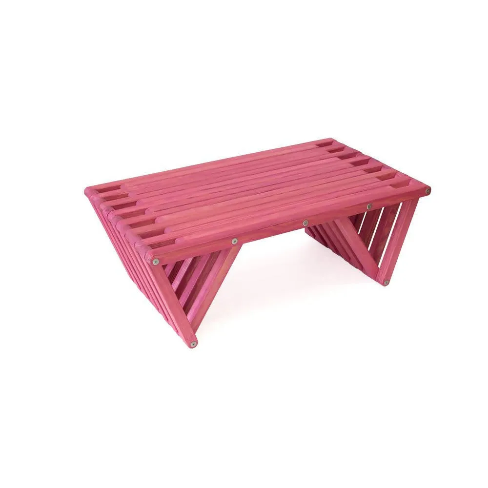 Solid Wood Coffee Table 36" x 20" x H 12"