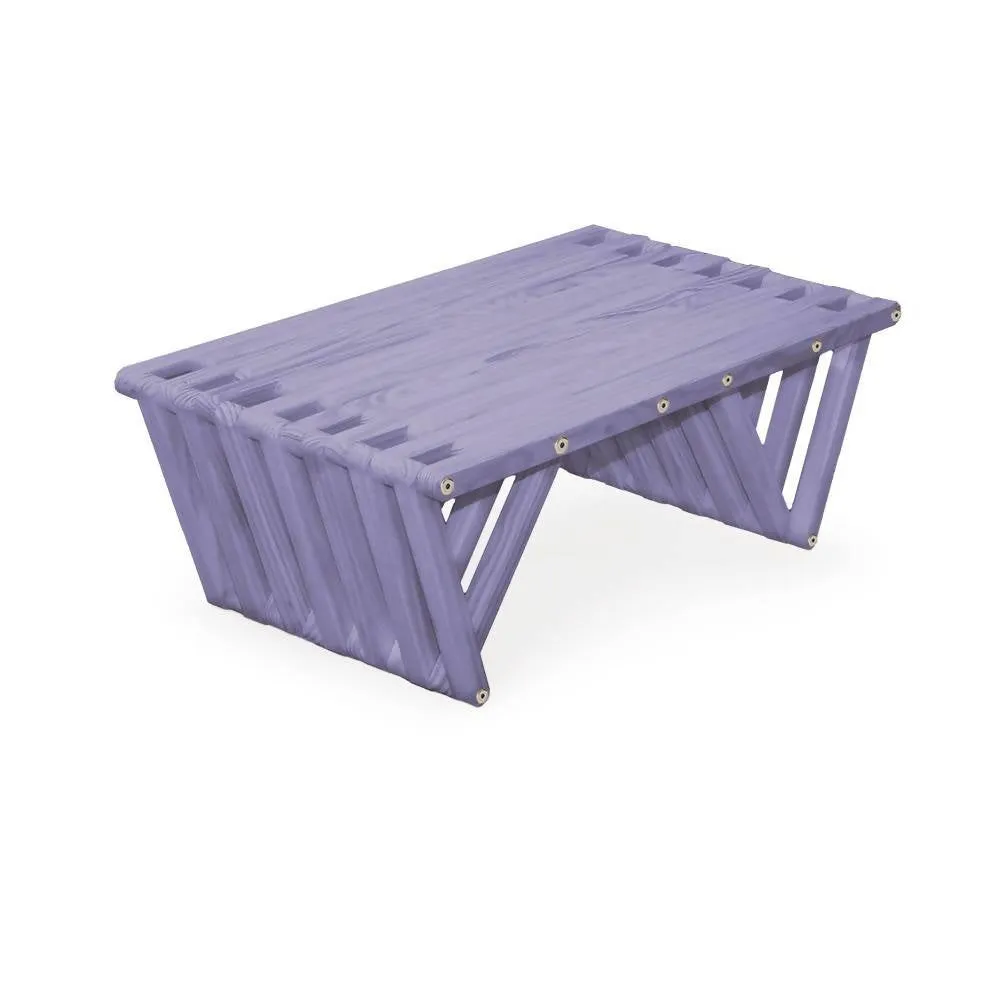 Solid Wood Coffee Table 36" x 20" x H 12"