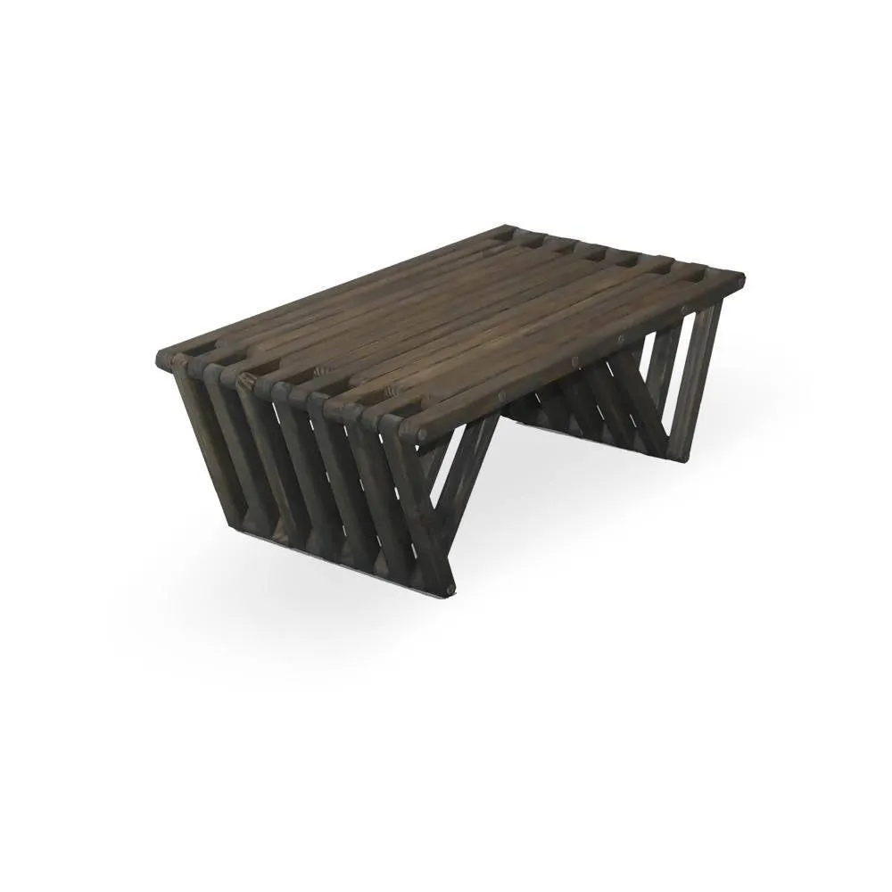Solid Wood Coffee Table 36" x 20" x H 12"