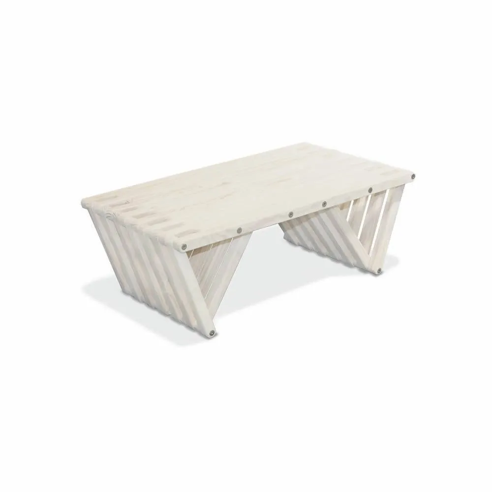 Solid Wood Coffee Table 36" x 20" x H 12"