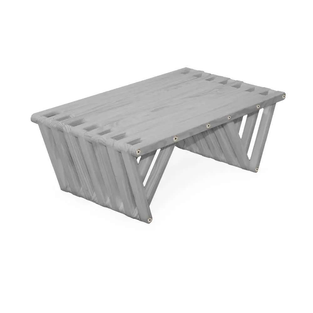 Solid Wood Coffee Table 36" x 20" x H 12"