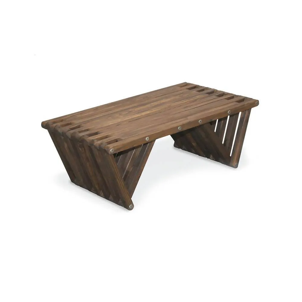 Solid Wood Coffee Table 36" x 20" x H 12"