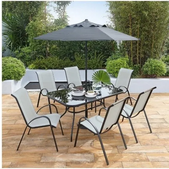 Sorrento Six Seater Dining Set