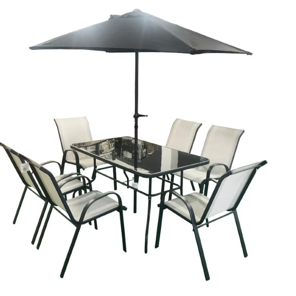 Sorrento Six Seater Dining Set