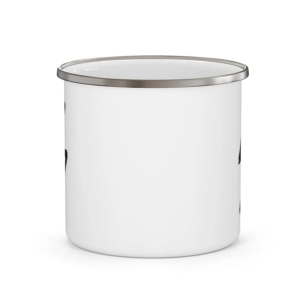 Sowilo (The Sun) Viking Rune Enamel Camping Mug
