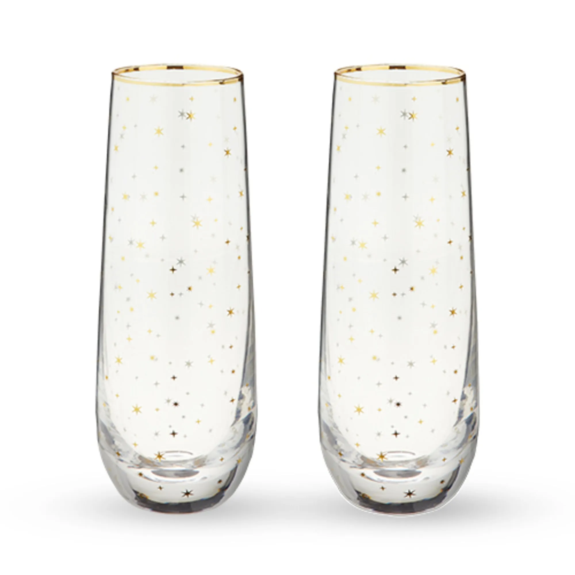 STARLIGHT STEMLESS CHAMPAGNE & WINE SETS