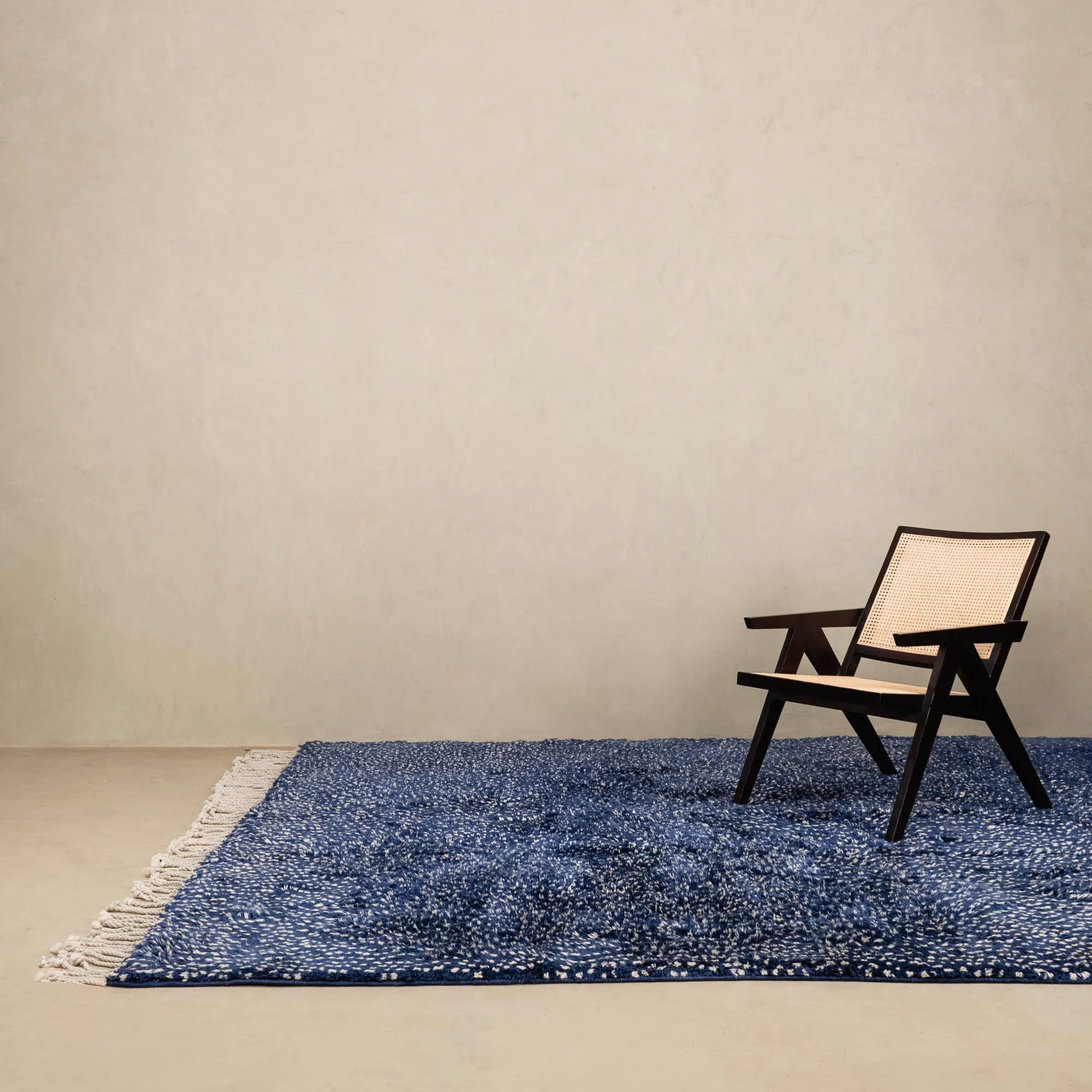 Starry Night - Luxury Shag Moroccan Rug