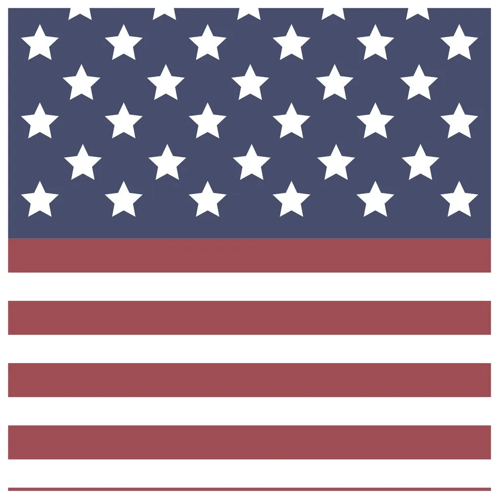 Stars and Stripes Patterns Adhesive Vinyl Sheet