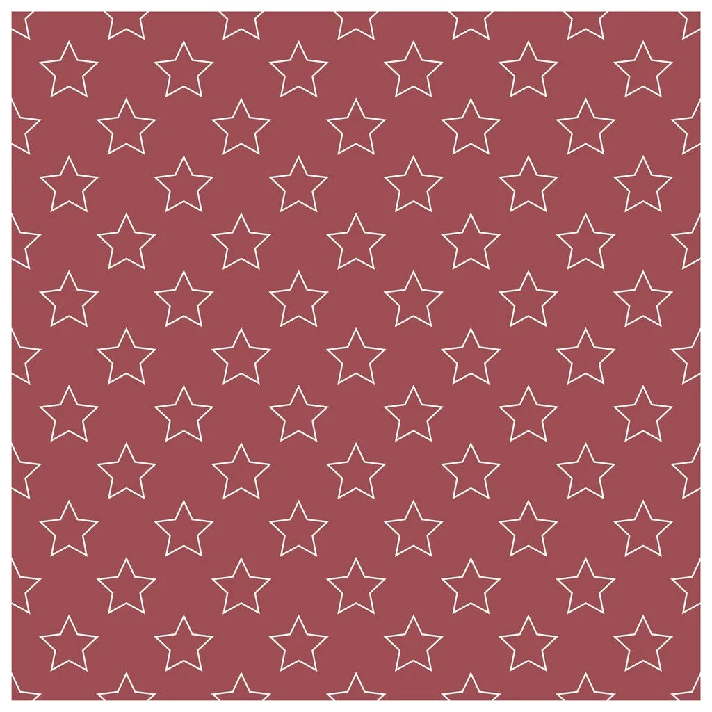 Stars and Stripes Patterns Adhesive Vinyl Sheet