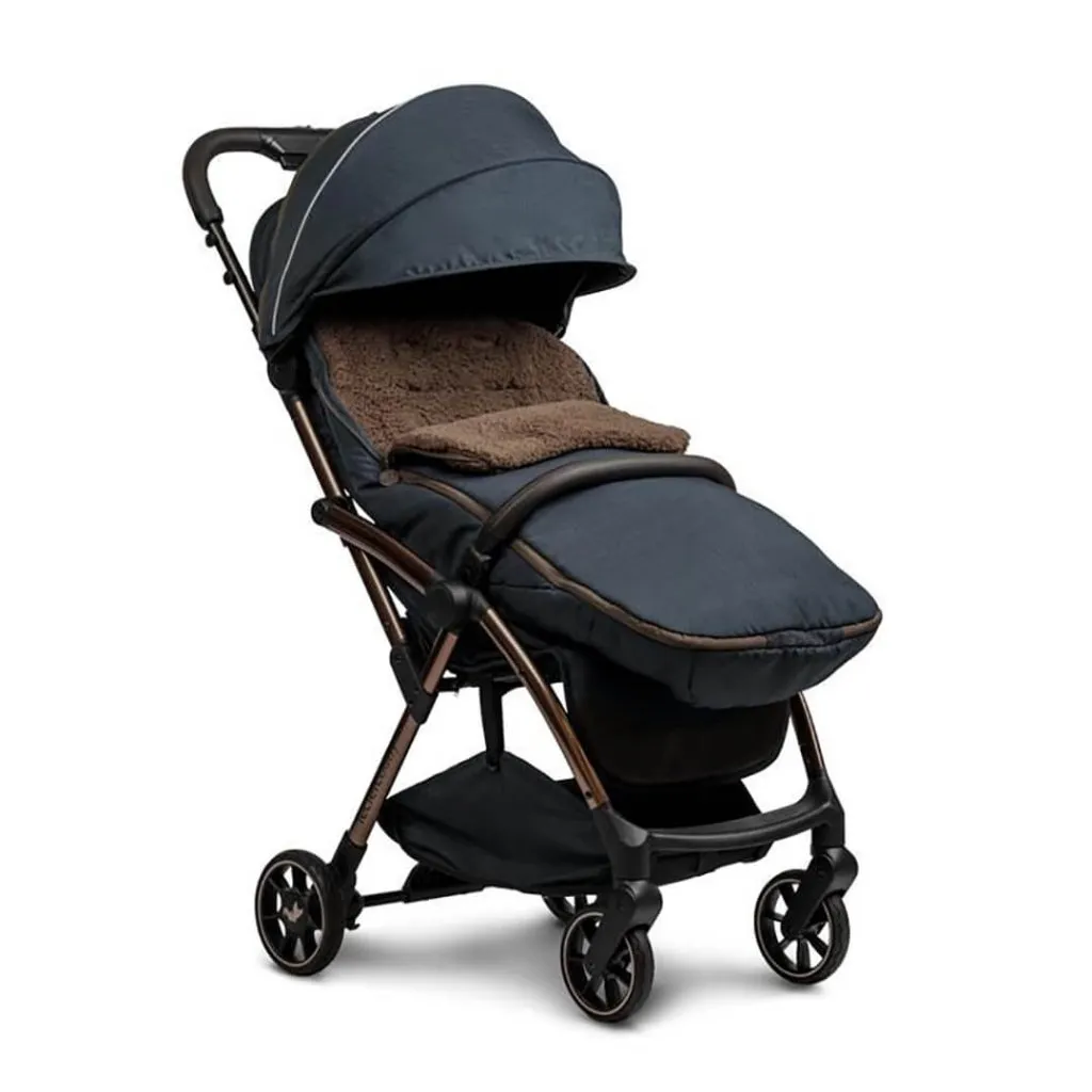 STORE- LECLERC Influencer Air Footmuff Teddy - Denim Blue (Copy)