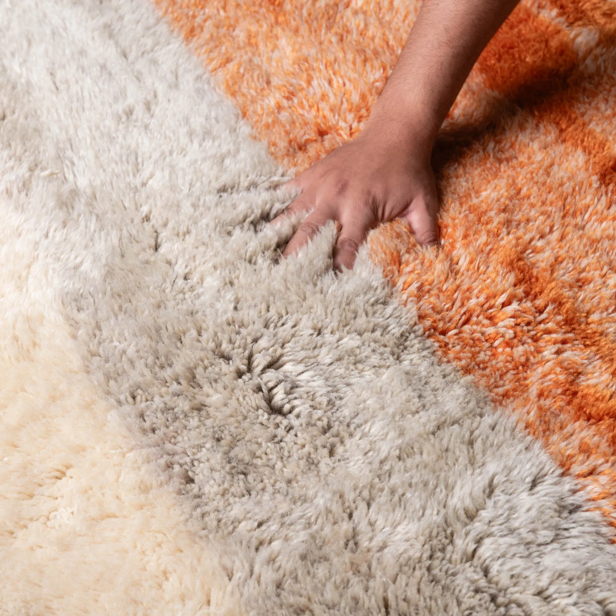 Sunrise - Luxury Shag Moroccan Rug