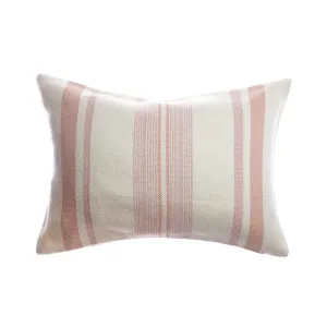 Sussie Lumbar Wool Pillow - Pinky