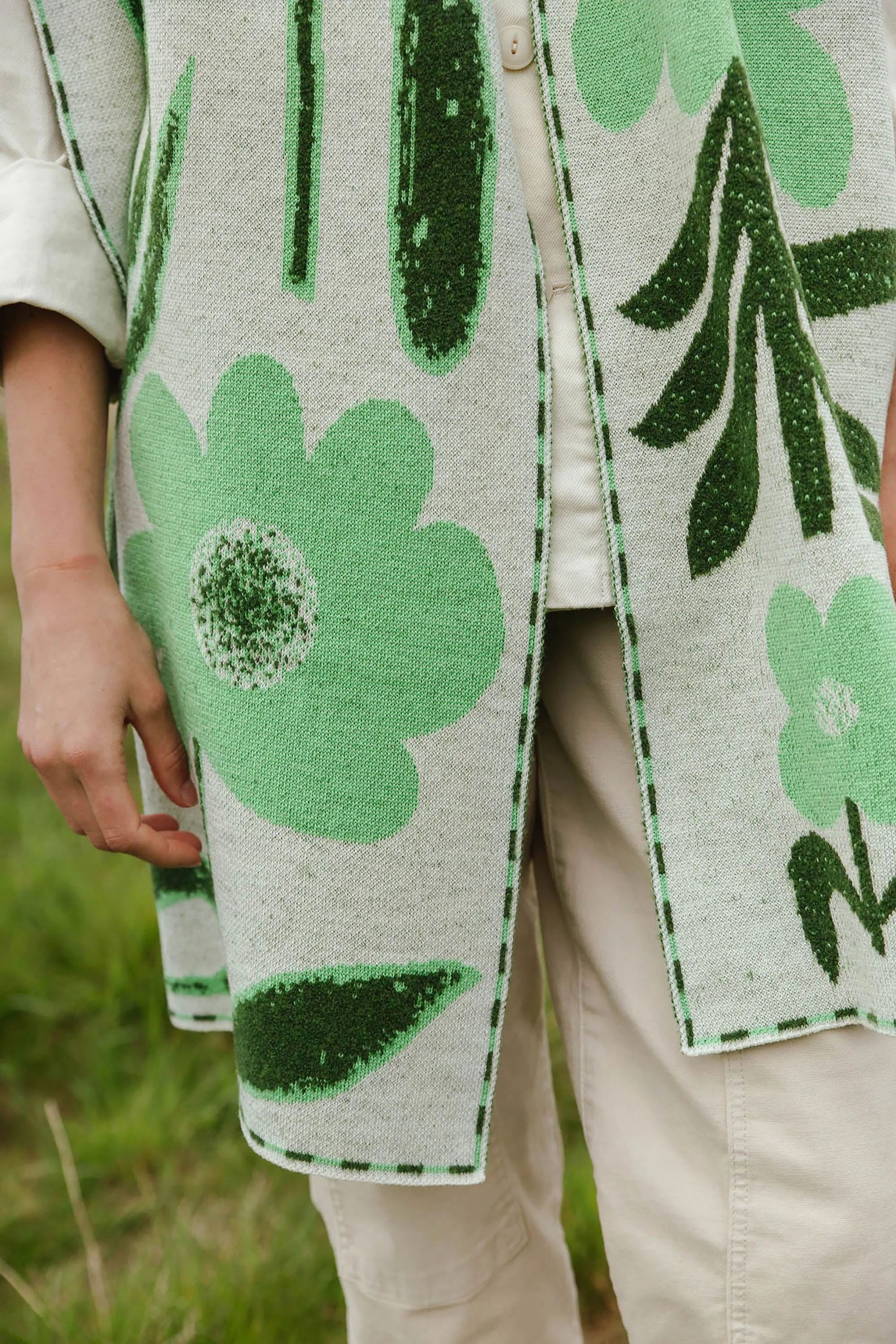 Swinbrook Scarf - Garden