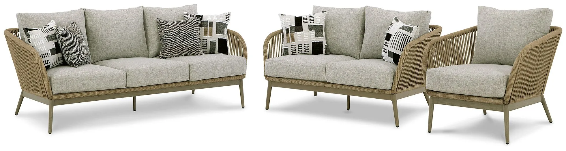 Swiss Valley 4-Piece Outdoor Upholstery Package