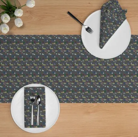 Table Runner <br/> The Great Mother, Iron