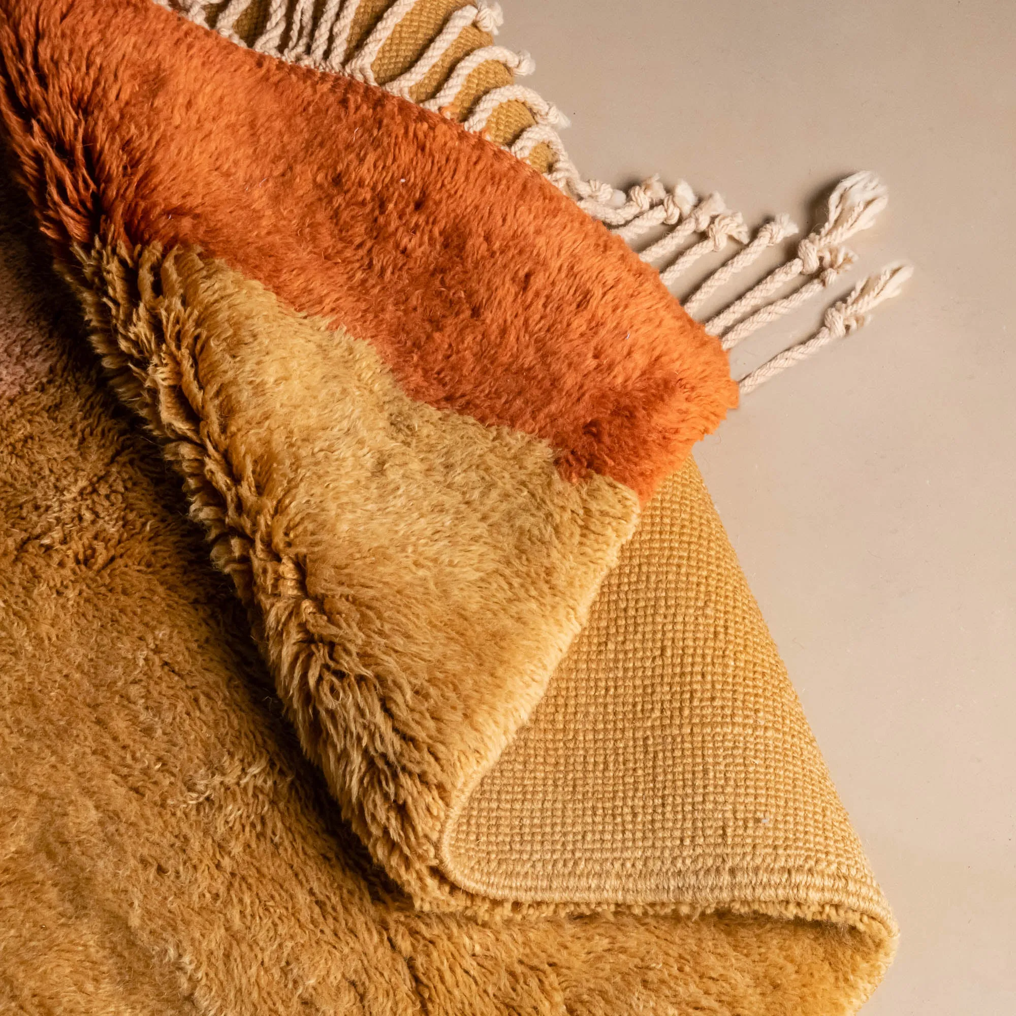 Tangerine Dream - Luxury Shag Moroccan Rug