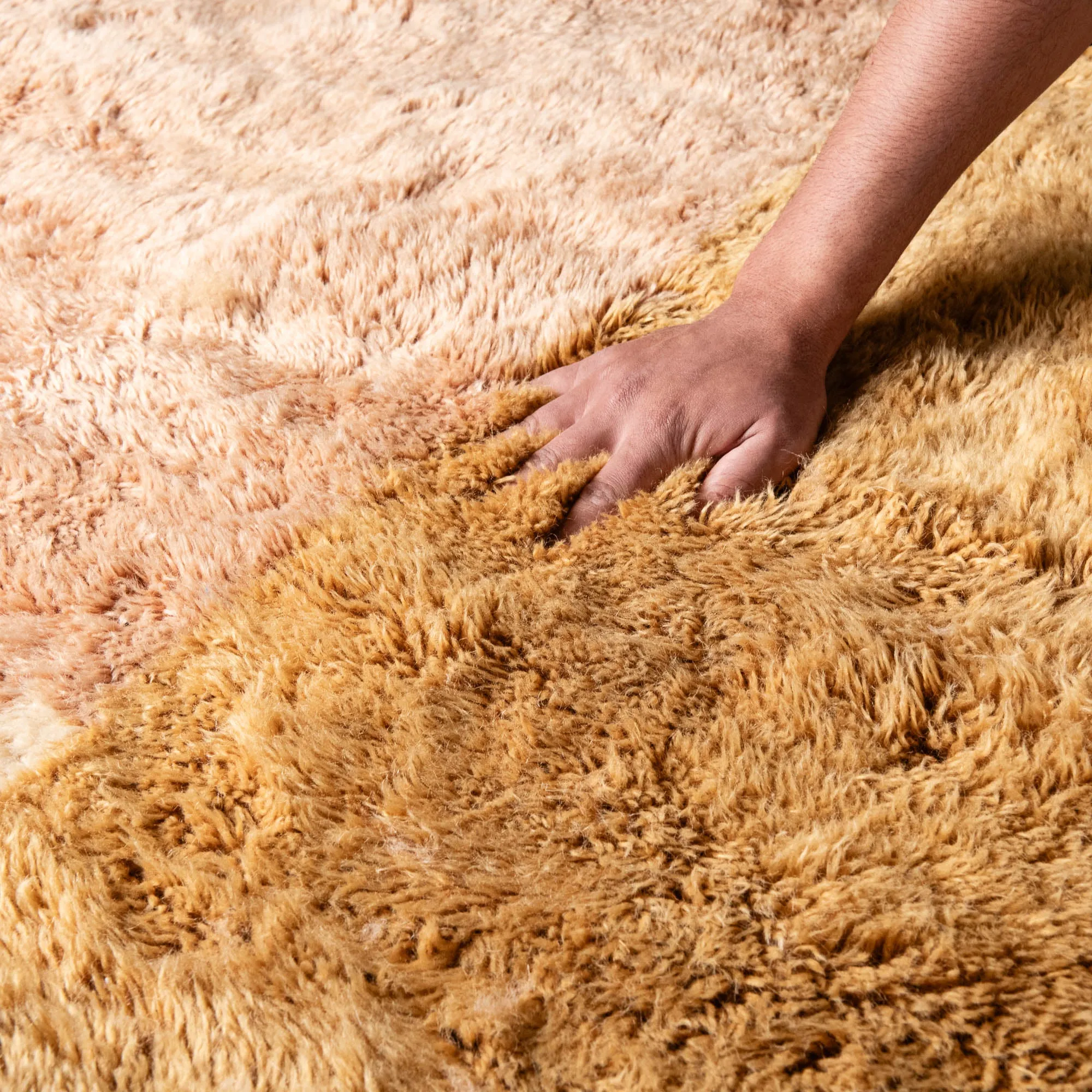Tangerine Dream - Luxury Shag Moroccan Rug