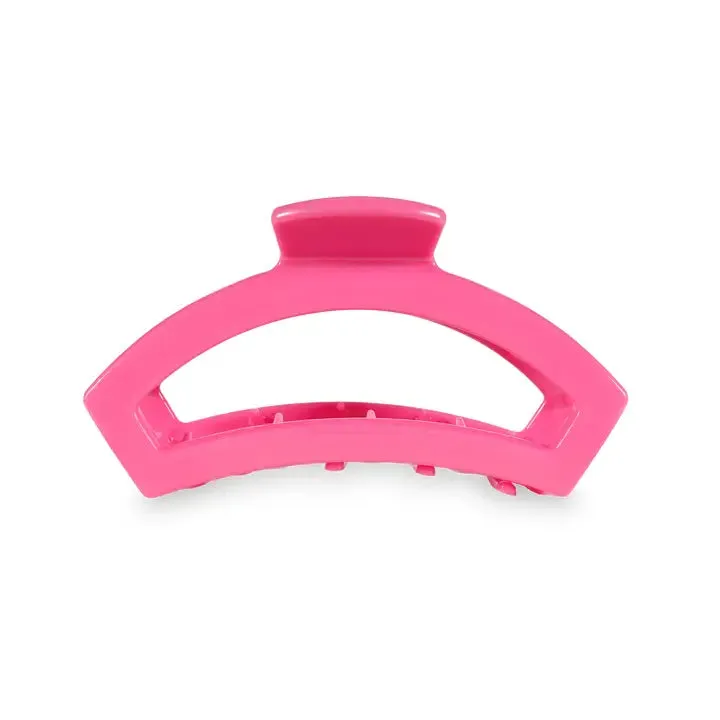 Teleties Open Paradise Pink Medium Hair Clip Pink