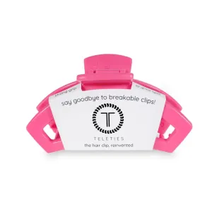 Teleties Open Paradise Pink Medium Hair Clip Pink