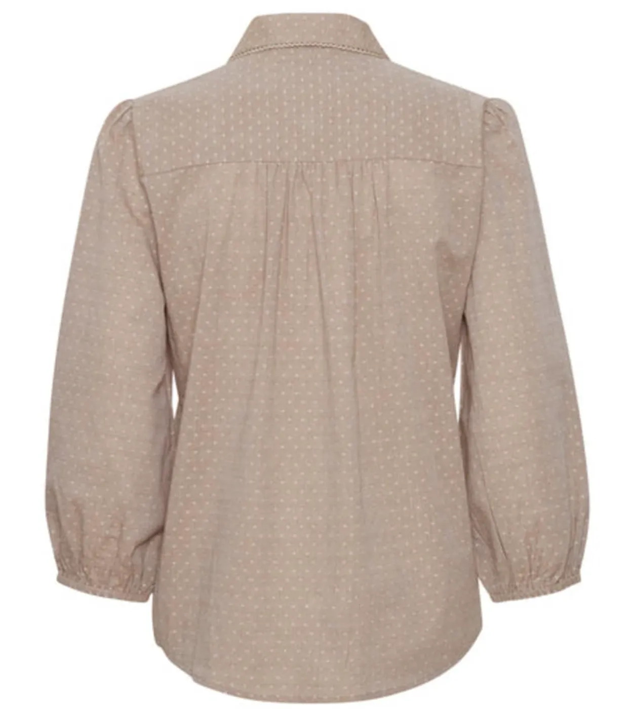 The Gabie Shirt - Toasted Coconut - PLUS