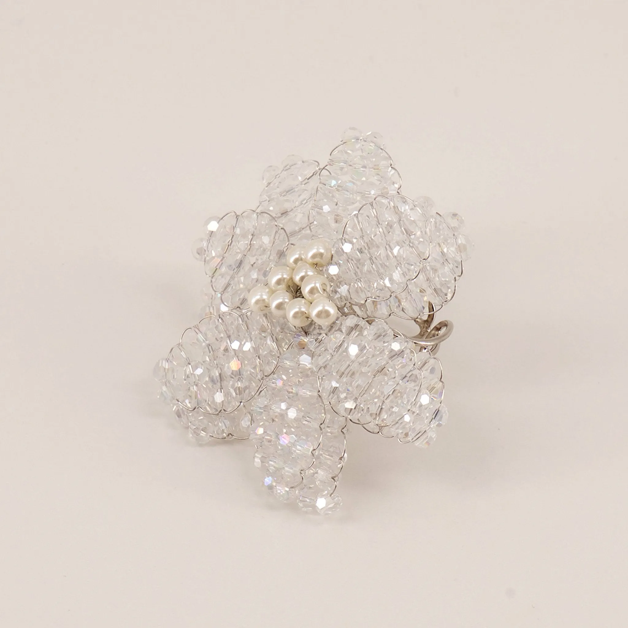 The Sabrina Crystal Flower Luxury Ring