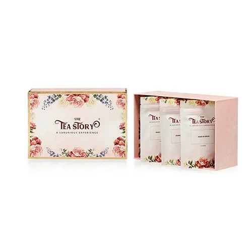 The Tea Story Luxury Gift Set of 3 Tea Pouches