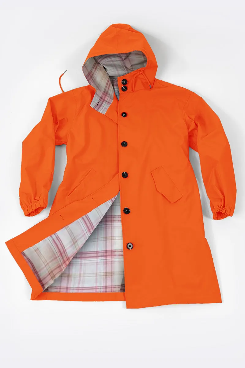 The Water Resistant Hooded Oversized Windbreaker Rain Jacket