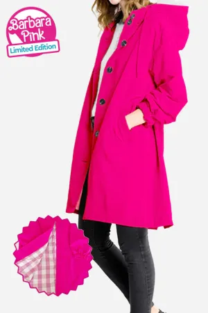 The Water Resistant Hooded Oversized Windbreaker Rain Jacket