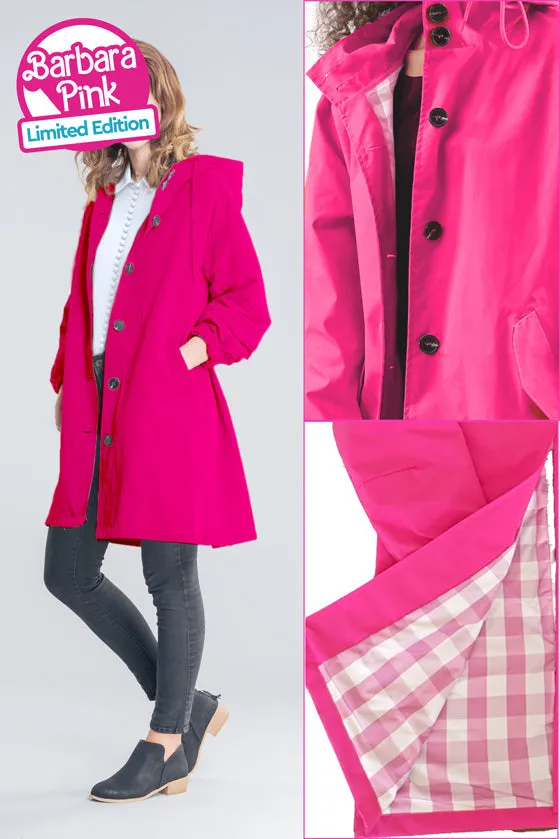 The Water Resistant Hooded Oversized Windbreaker Rain Jacket