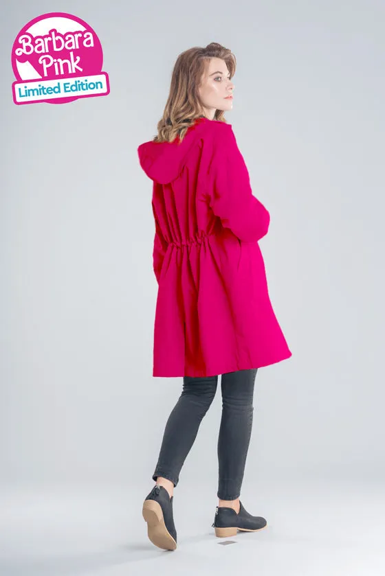 The Water Resistant Hooded Oversized Windbreaker Rain Jacket