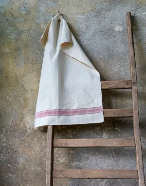Towel: Handwoven antique Hungarian cotton - T66