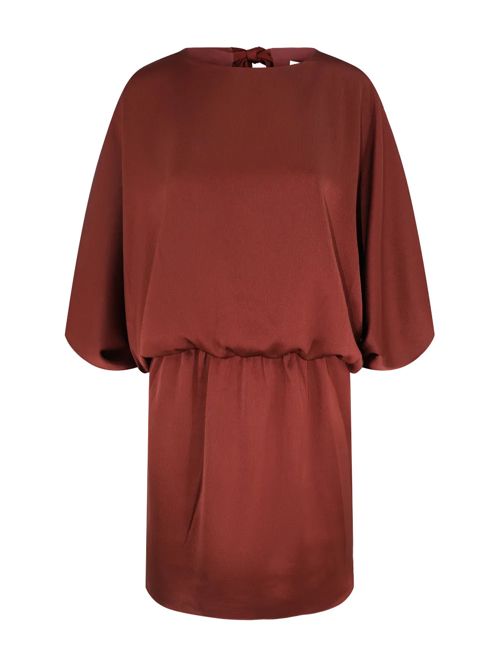 Trina Turk Manhattan Dress in Mahogany