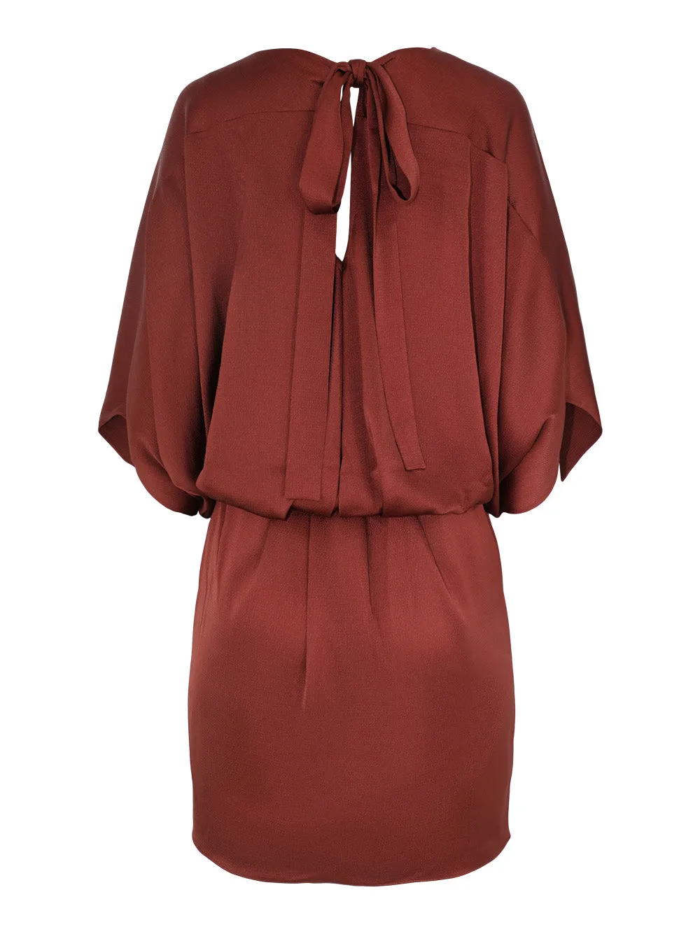 Trina Turk Manhattan Dress in Mahogany