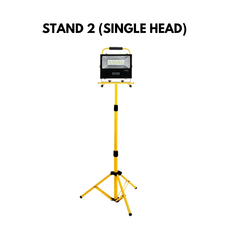 Tripod Telescopic Floodlight Projector Led Flood Lamp Stand Emergency Spotlight Tripods for Outdoor Working Light