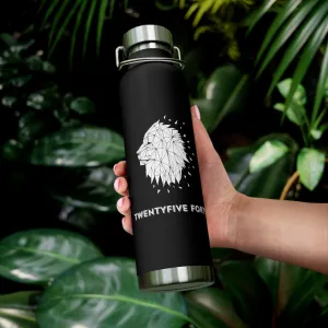 TwentyFiveForty Black Vacuum Insulated Bottle