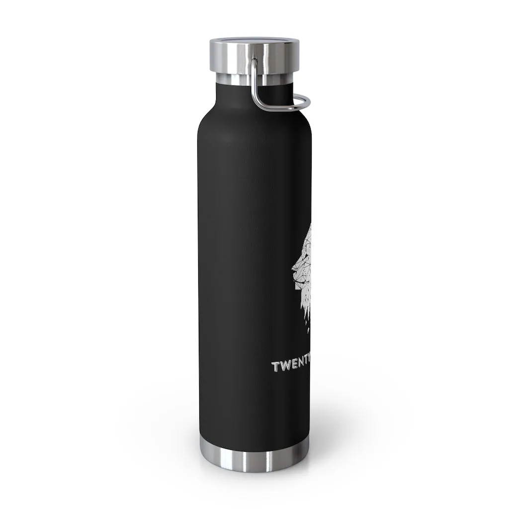 TwentyFiveForty Black Vacuum Insulated Bottle