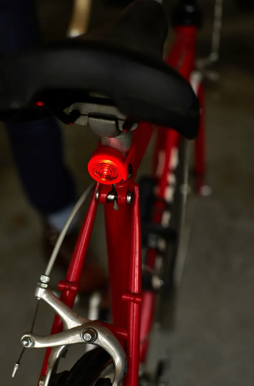 Twin bicycle lights