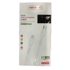Ven-Dens / Smart Tech Type-C to Lightning data Sync & Charging Cable 1 Meter