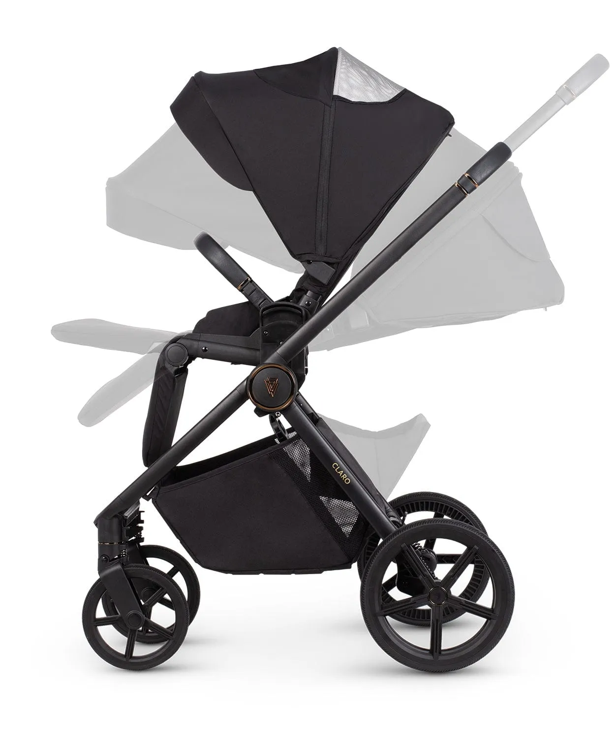 Venicci Claro 4in1 (Cabriofix i-Size) Travel System - Noir