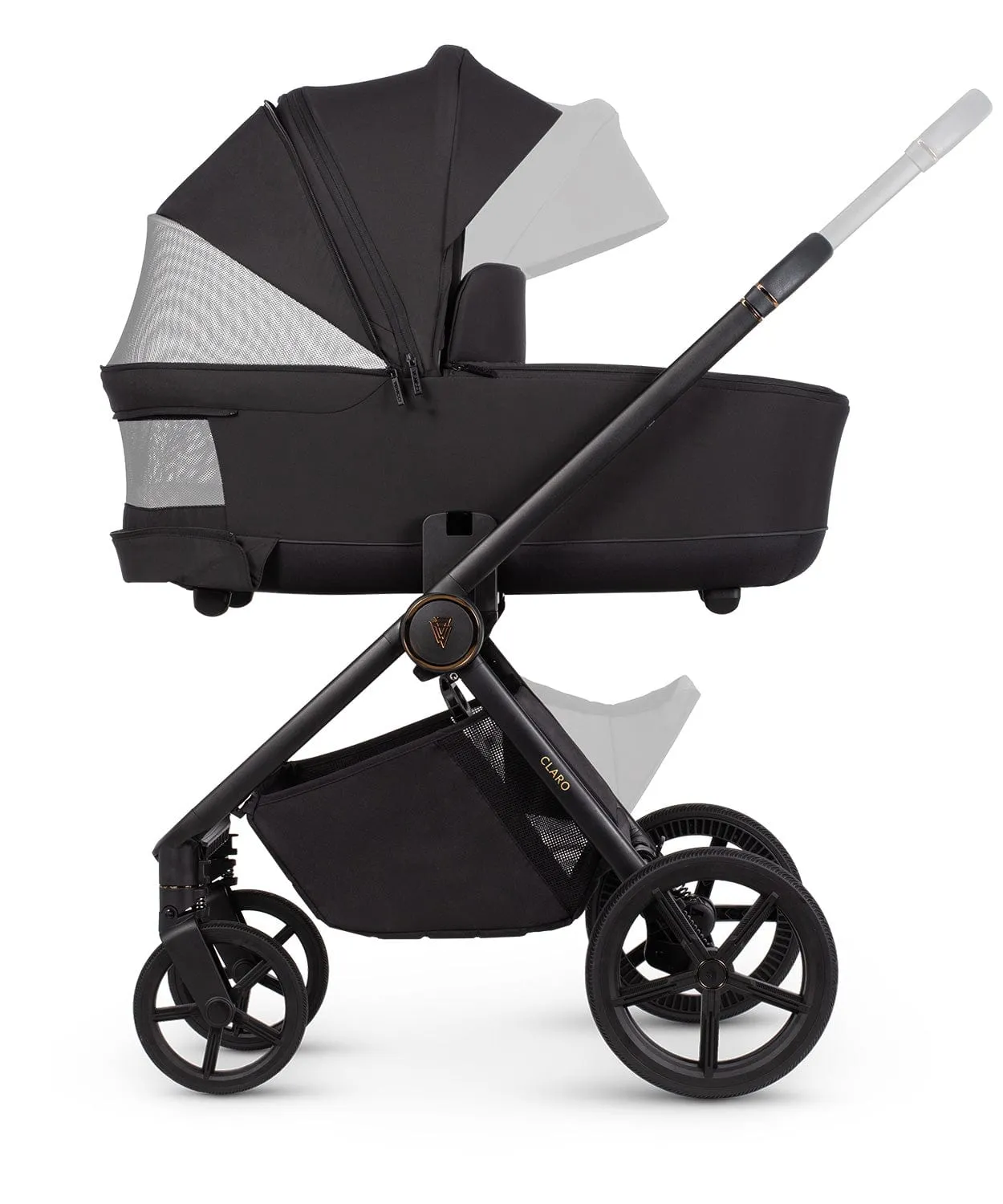 Venicci Claro 4in1 (Cabriofix i-Size) Travel System - Noir