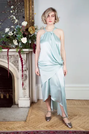 Versailles Silk Charmeuse Gown
