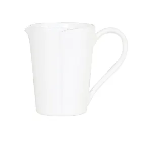 Vietri Melamine Lastra White Pitcher