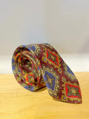 Vintage Christian Dior Patterned Tie
