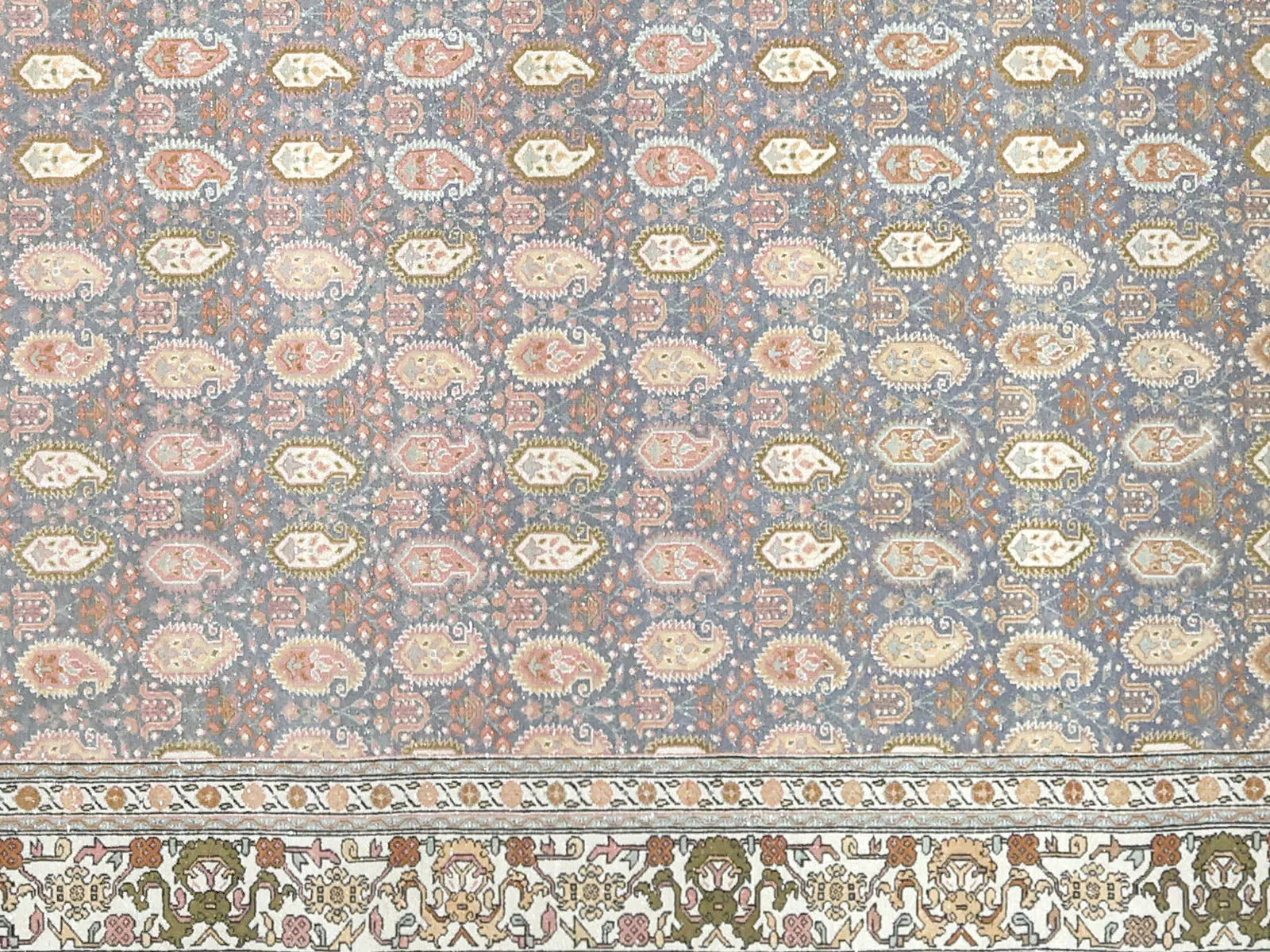 Vintage Turkish Hereke Rug - 7'9" x 10'9"